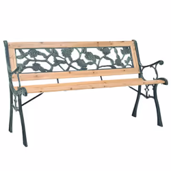 VidaXL 319571, Wood, Iron, Polyvinyl chloride (PVC), 110 kg, Adults & Children, 1160 mm, 525 mm, 730 mm
