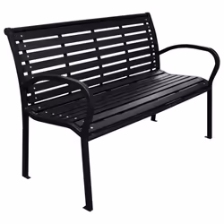 VidaXL 319578, Black, Wood, Steel, 110 kg, Adults & Children, 1160 mm, 590 mm
