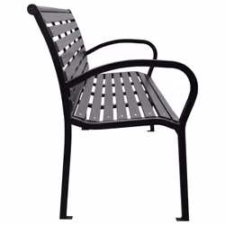 VidaXL 319578 outdoor bench Wood, Steel