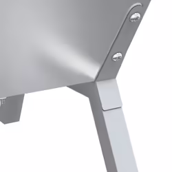 vidaXL BBQ Tray Silver Stainless Steel Drip Tray 118x42x30.5 cm/158x42x31 cm - 158 x 42 x 31 cm - Additional view 5