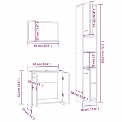 VidaXL 3152717 bathroom furniture set - Additional view 6
