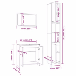 VidaXL 3152719 bathroom furniture set - Additional view 6