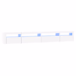 VidaXL 3152746, White, Wood, Wood, 2700 mm, 350 mm, 400 mm