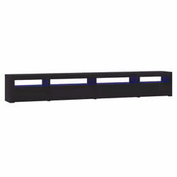 VidaXL 3152747, Black, Wood, Wood, 2700 mm, 350 mm, 400 mm