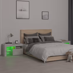 VidaXL 3152773 nightstand/bedside table Concrete colour - Additional view 5