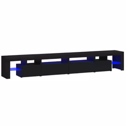 VidaXL 3152779, Black, Wood, Wood, 2600 mm, 365 mm, 400 mm