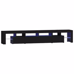 VidaXL 3152787, Black, Wood, Wood, 2300 mm, 365 mm, 400 mm