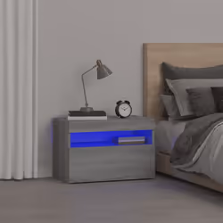 VidaXL 3152828 nightstand/bedside table Oak