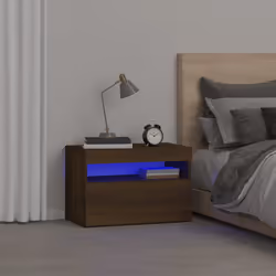 VidaXL 3152830 nightstand/bedside table Oak