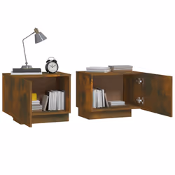 VidaXL 3152832 nightstand/bedside table Oak