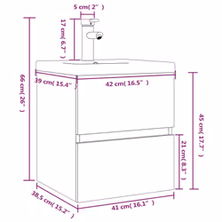 VidaXL 3152861 bathroom vanity/sink cabinet - Additional view 7