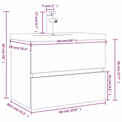 VidaXL 3152871 bathroom vanity/sink cabinet - Additional view 7