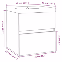 VidaXL 3152880 bathroom vanity/sink cabinet - Additional view 6