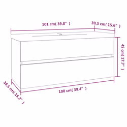 VidaXL 3152885 bathroom vanity/sink cabinet - Additional view 6