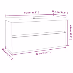 VidaXL 3152886 bathroom vanity/sink cabinet - Additional view 6