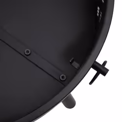 vidaXL Fire Pit Fire Bowl Outdoor Fireplace Patio Heater with Poker XXL Steel - Additional view 4