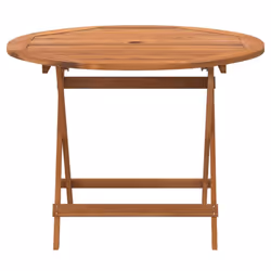 vidaXL Garden Dining Set 5 Piece Solid Wood Acacia Outdoor Table and Chair - Additional view 7