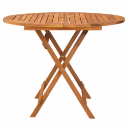 vidaXL Garden Dining Set 5 Piece Solid Wood Acacia Outdoor Table and Chair - Additional view 8