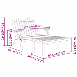 VidaXL 3152130 outdoor furniture set - Additional view 7