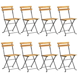 VidaXL 3152107 outdoor chair Terrace Acacia wood, Steel