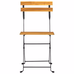 VidaXL 3152107 outdoor chair Terrace Acacia wood, Steel - Additional view 4