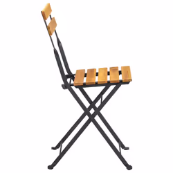 VidaXL 3152107 outdoor chair Terrace Acacia wood, Steel - Additional view 5