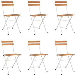 VidaXL 3152108 outdoor chair Terrace Acacia wood, Steel
