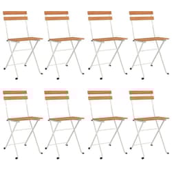 VidaXL 3152109 outdoor chair Terrace Acacia wood, Steel