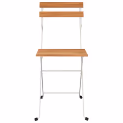 VidaXL 3152109 outdoor chair Terrace Acacia wood, Steel - Additional view 4