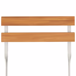 VidaXL 3152109 outdoor chair Terrace Acacia wood, Steel - Additional view 8