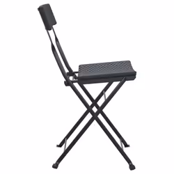 VidaXL 3152112 outdoor chair Terrace Polyrattan, Steel Black - Additional view 6