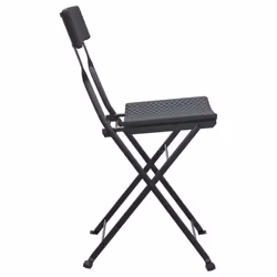 VidaXL 3152113 outdoor chair Terrace Polyrattan, Steel Black - Additional view 5
