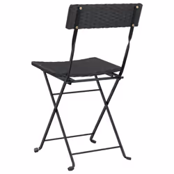 VidaXL 3152113 outdoor chair Terrace Polyrattan, Steel Black - Additional view 6
