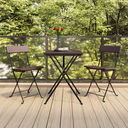 VidaXL 3152115 outdoor chair Terrace Padded seat Eucalyptus