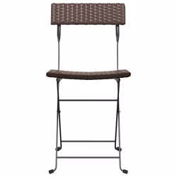VidaXL 3152115 outdoor chair Terrace Padded seat Eucalyptus - Additional view 4