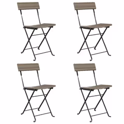 VidaXL 3152118, Terrace, Polyrattan, Steel, Grey, 110 kg, 400 mm, 450 mm