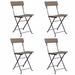 VidaXL 3152119, Terrace, Polyrattan, Steel, Grey, 110 kg, 400 mm, 450 mm