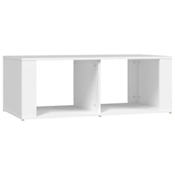 vidaXL Coffee Table Engineered Wood Side Sofa Couch Accent Table Multi Colours - white