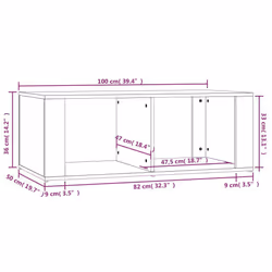 VidaXL 816525 coffee/side/end table - Additional view 8