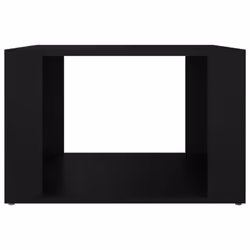 vidaXL Bedside Table Engineered Wood Nightstand Couch Table Multi Colours - black - Additional view 4