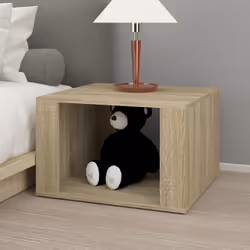 VidaXL 816555 nightstand/bedside table Oak