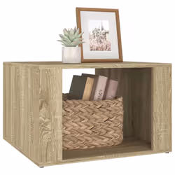 VidaXL 816555 nightstand/bedside table Oak - Additional view 4
