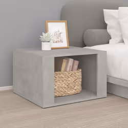 VidaXL 816556 nightstand/bedside table Concrete colour