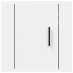 vidaXL Wall Mounted TV Cabinet Hanging TV Stand TV Unit Entertainment Centre - white, 40 x 34.5 x 40 cm/ 2 pcs - Additional view 5