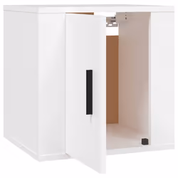 vidaXL Wall Mounted TV Cabinet Hanging TV Stand TV Unit Entertainment Centre - white, 40 x 34.5 x 40 cm/ 2 pcs - Additional view 6