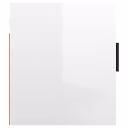 vidaXL Wall Mounted TV Cabinet Hanging TV Stand TV Unit Entertainment Centre - high gloss white, 40 x 34.5 x 40 cm/ 2 pcs - Additional view 6