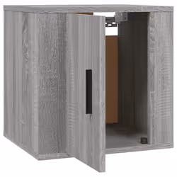 vidaXL Wall Mounted TV Cabinet Hanging TV Stand TV Unit Entertainment Centre - grey sonoma, 40 x 34.5 x 40 cm/ 2 pcs - Additional view 7