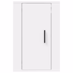 vidaXL Wall Mounted TV Cabinet Hanging TV Stand TV Unit Entertainment Centre - white, 40 x 34.5 x 60 cm/ 2 pcs - Additional view 5