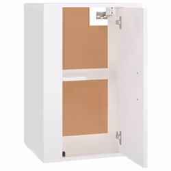 vidaXL Wall Mounted TV Cabinet Hanging TV Stand TV Unit Entertainment Centre - high gloss white, 40 x 34.5 x 60 cm/ 1 pcs - Additional view 6