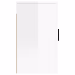 vidaXL Wall Mounted TV Cabinet Hanging TV Stand TV Unit Entertainment Centre - high gloss white, 40 x 34.5 x 60 cm/ 2 pcs - Additional view 6